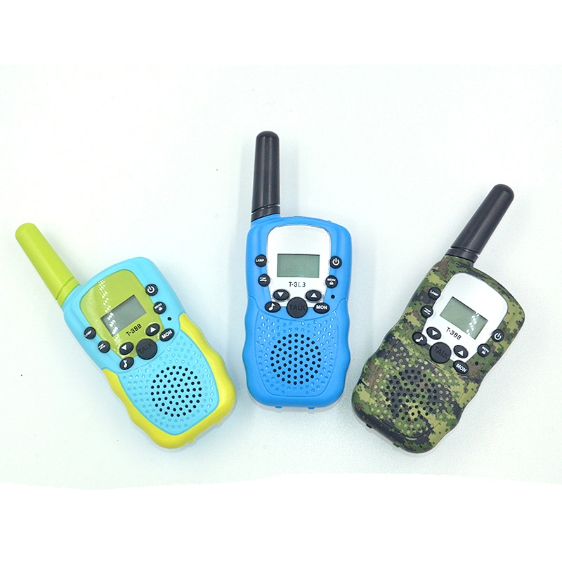 2 Pack Kids Walkie Talkie Gift Toys, Long Range 3KM Best Walkie Talkies for Kids, Portable Walkie Talkies for Kids with VOX Flashlight LCD Screen